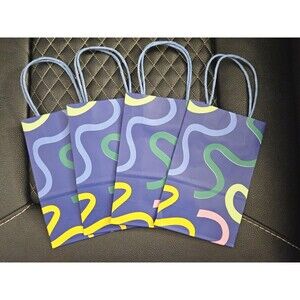 4 Pack Of Gift Bags - Spritz Small Gift Bags 8.5"H x 5.25"W x 3.25"D